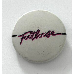 Vintage Footloose Movie Button Pinback Badge Pin Retro